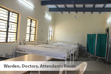 Warden, Doctors, Attendants Room
